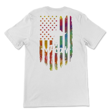 Load image into Gallery viewer, PCA Caduceus American Flag USA Patient Care Assistant Unisex T-Shirt