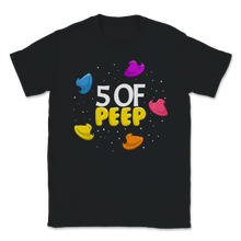 Load image into Gallery viewer, Five Of PEEP Respiratory Therapist Lung Doctor RT Unisex T-Shirt