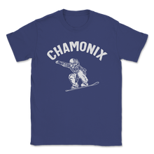 Load image into Gallery viewer, Chamonix Snowboarding France Ski Winter Snowboard Men Unisex T-Shirt