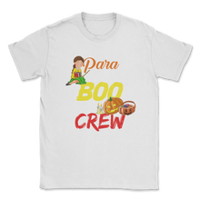 Load image into Gallery viewer, Paraprofessional Boo Crew Para Squad Teacher Pumpkin Unisex T-Shirt