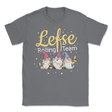 Load image into Gallery viewer, Lefse Rolling Team Gnome Christmas Norway Xmas Elf Unisex T-Shirt