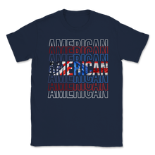 Load image into Gallery viewer, American Puerto Rican USA Flag Pride Rico Boricua Men Unisex T-Shirt