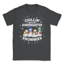 Load image into Gallery viewer, Chillin' With Kindergarten Snowmies Christmas Proud Unisex T-Shirt