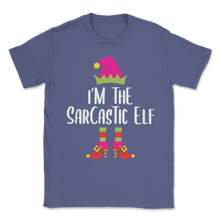 Load image into Gallery viewer, I'm The Sarcastic Elf Family Matching Christmas Unisex T-Shirt