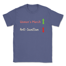 Load image into Gallery viewer, Women's March Anti Semitism Jewish Women March Unisex T-Shirt