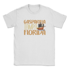 Load image into Gallery viewer, Gasparilla Tampa Florida Parade Pirate Ship Spanish Unisex T-Shirt