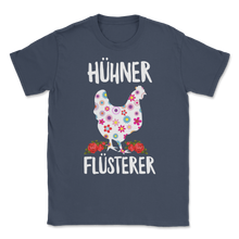 Load image into Gallery viewer, Hühner Flüsterer Landwirt Huhn Lustiges Bauer Zuhause Unisex T-Shirt