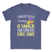 Load image into Gallery viewer, Torn Wanting Snack Looking Like One Gym Workout Unisex T-Shirt