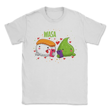 Load image into Gallery viewer, Sushi Wasabi Couples Valentines Day Pun Japanese Food Unisex T-Shirt