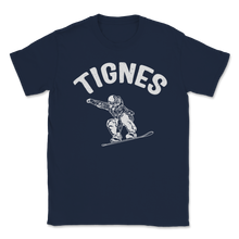 Load image into Gallery viewer, Tignes Snowboarding France Ski Winter Snowboard Men Unisex T-Shirt