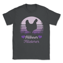Load image into Gallery viewer, Hühner Flüsterer Landwirt Huhn Lustiges Bauer Zuhause Unisex T-Shirt