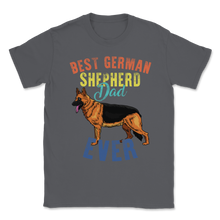 Load image into Gallery viewer, Vintage Best German Shepherd Dad Ever Pets Lover Dog Unisex T-Shirt