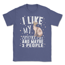 Load image into Gallery viewer, Like Sphynx Cat Pastel Goth Yoga Space Psychedelic Unisex T-Shirt