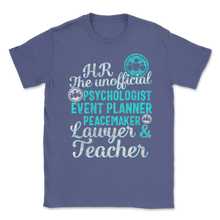Load image into Gallery viewer, HR Event Planner Peace Maker International Human Unisex T-Shirt