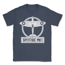 Load image into Gallery viewer, Spitfire Mk.1 RAF UK British WWII Supermarine Fighter Unisex T-Shirt