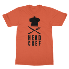 Load image into Gallery viewer, Head Chef Classic Heavy Cotton Adult T-Shirt
