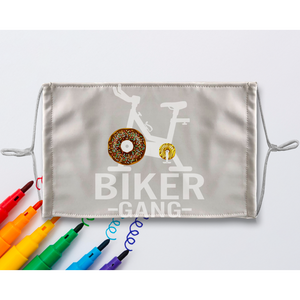 Biker gang Sublimation Colouring Face Mask