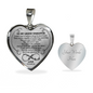 To My Grand Daughter Infinity Heart Necklace