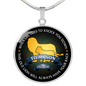 to my son necklace