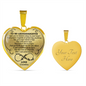Granddaughter Grandma Heart Necklace Engraved Grand Daughter High School Graduation Loved One Name Wedding Date,Anniversary Birthday