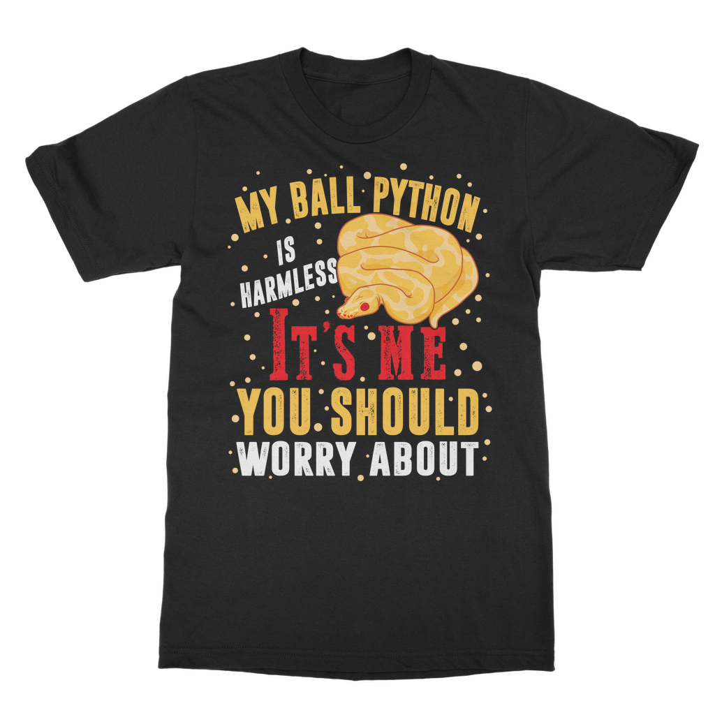 Ball Python Snake Classic Adult T-Shirt