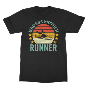 Badass Mother Runner Classic Adult T-Shirt