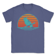 Load image into Gallery viewer, Cockatiel Birb Parrot Vaporwave Sunset Budgie Kawaii Unisex T-Shirt

