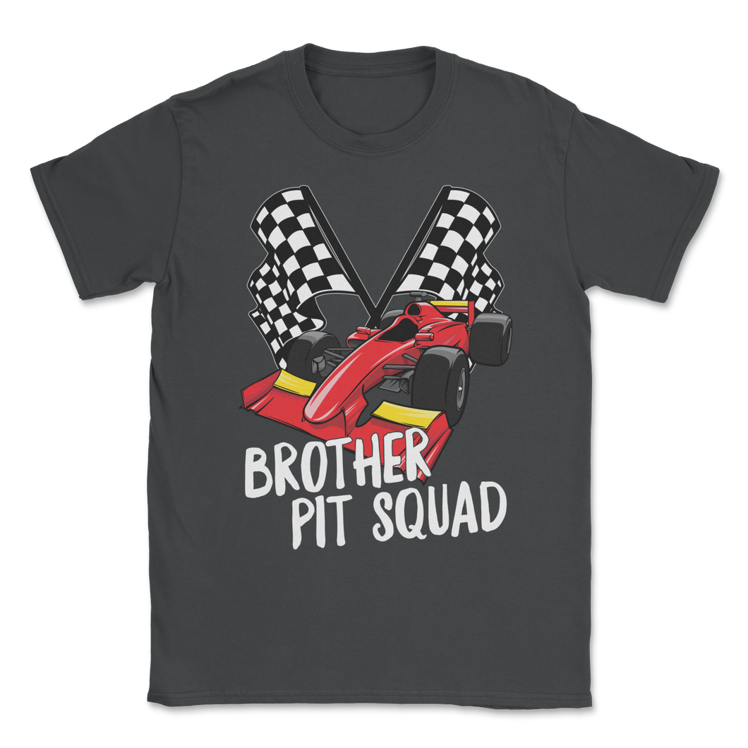 Brother Pit Squad Car Racing Japanese Drift Anime Cars Unisex T-Shirt