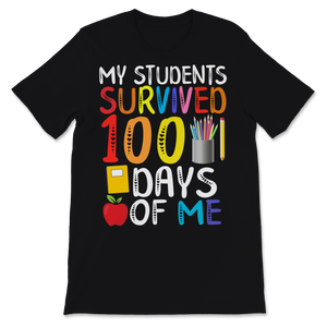 100 Days Of School Shirt For Virtual Teacher My Unisex T-Shirt