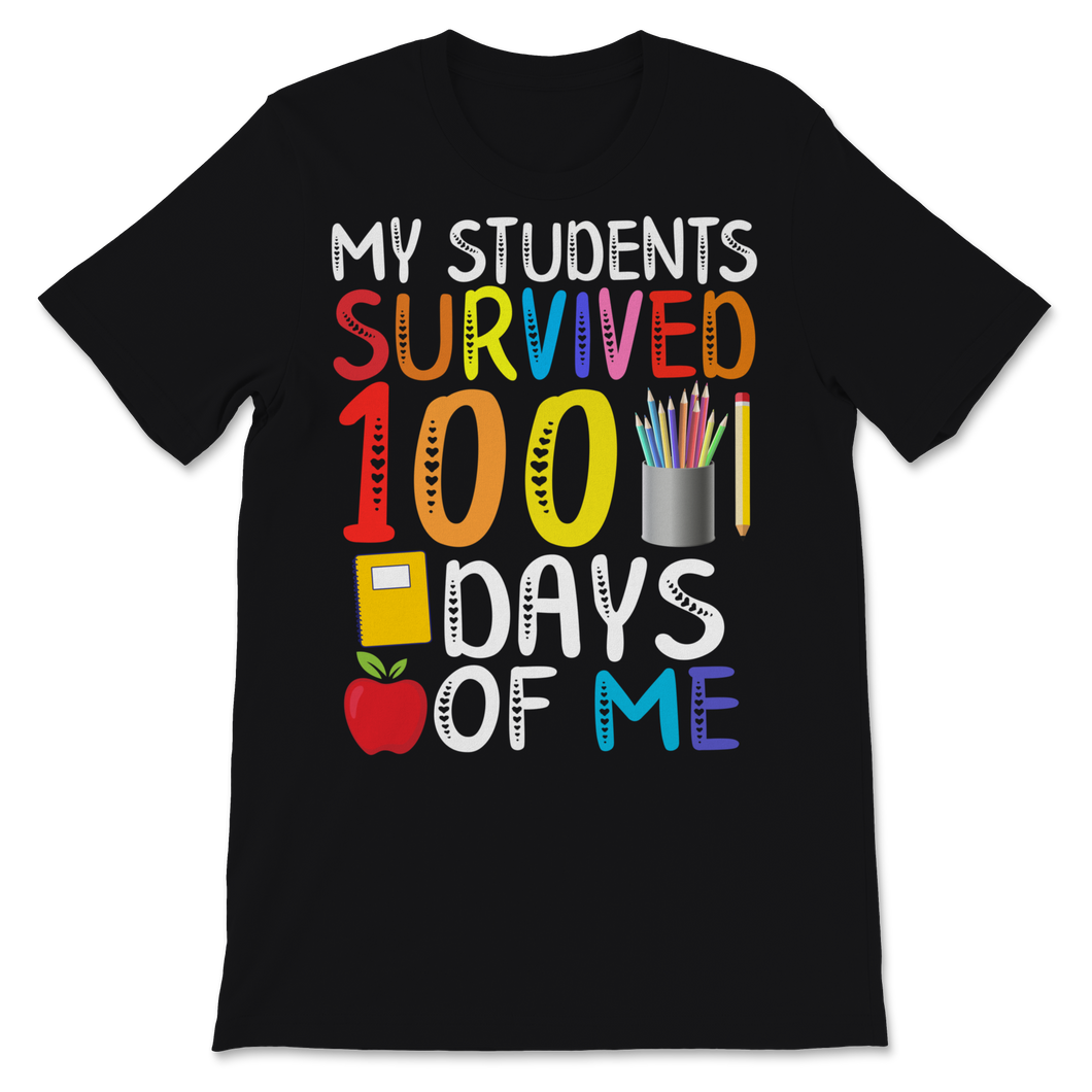 100 Days Of School Shirt For Virtual Teacher My Unisex T-Shirt