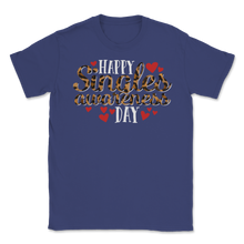 Load image into Gallery viewer, Happy Singles Awareness Day Leopard Trendy Pattern Unisex T-Shirt
