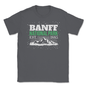 Banff National Park Canada Souvenir Conservation Retro Unisex T-Shirt