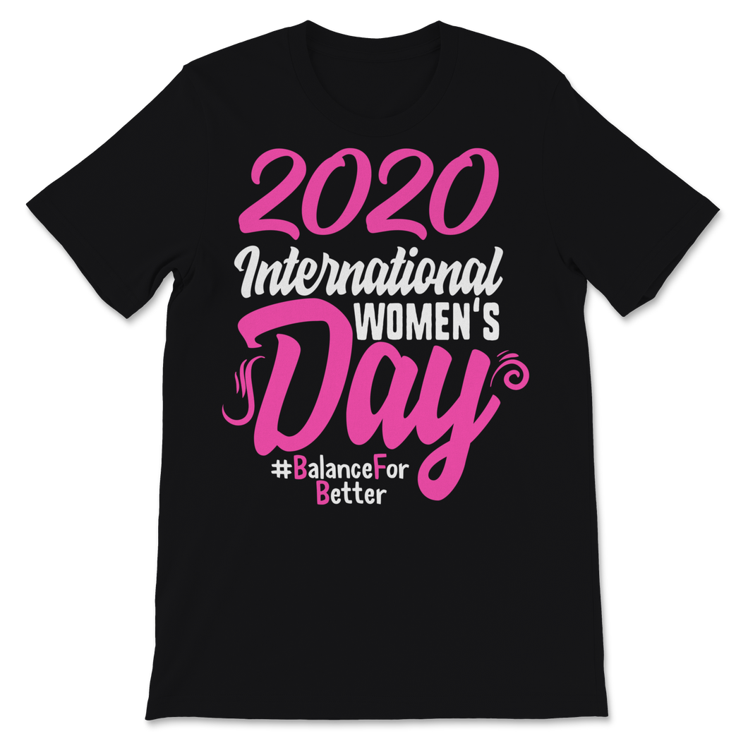 2020 International Women's Day Balance For Better Unisex T-Shirt