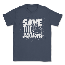 Load image into Gallery viewer, Jackalope Save Jackalopes Mythical Creature Hipster Unisex T-Shirt
