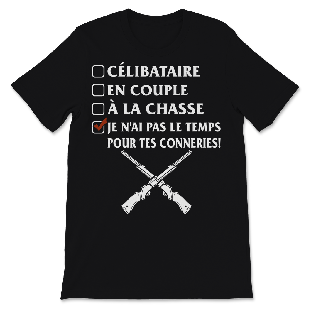 Chasseur Tshirt Drole Célibataire En Couple á La Unisex T-Shirt
