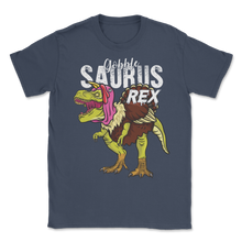 Load image into Gallery viewer, Gobble Saurus Rex Thanksgiving Dinosaur T Rex Turkey Unisex T-Shirt
