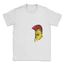 Load image into Gallery viewer, Toga Party Security College Roman Helmet Guard Costume Unisex T-Shirt
