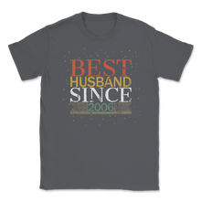 Load image into Gallery viewer, Best Husband Since 2006 Vintage 13th Wedding Unisex T-Shirt
