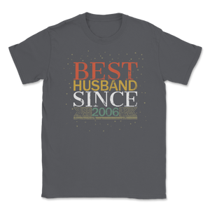 Best Husband Since 2006 Vintage 13th Wedding Unisex T-Shirt