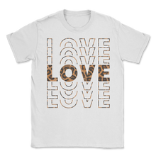 Load image into Gallery viewer, Love Leopard Skin Trendy Pattern Text For Her Unisex T-Shirt
