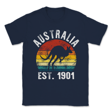 Load image into Gallery viewer, Vintage Australia Day Est. 1901 Aussie Australian Unisex T-Shirt
