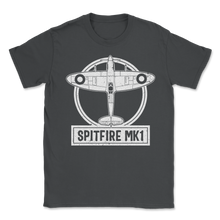 Load image into Gallery viewer, Spitfire Mk.1 RAF UK British WWII Supermarine Fighter Unisex T-Shirt
