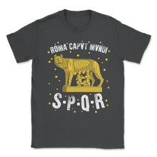 Load image into Gallery viewer, Roma Capvt Mvndi SPQR Roman Republic Ancient Unisex T-Shirt
