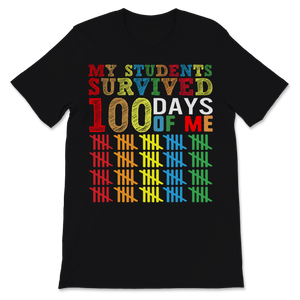 100 Days Of School Shirt For Virtual Teacher My Unisex T-Shirt