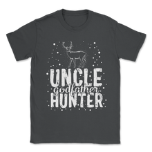 Load image into Gallery viewer, Uncle Godfather Hunter Camo Wildlife Nature Deer Unisex T-Shirt
