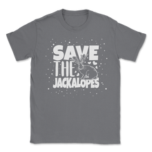 Load image into Gallery viewer, Jackalope Save Jackalopes Mythical Creature Hipster Unisex T-Shirt
