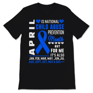 April is National Child Abuse Prevention Month Unisex T-Shirt