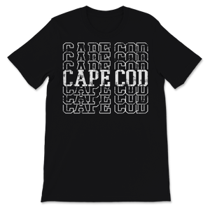 Cape Cod Massachusetts Varsity Style American USA Unisex T-Shirt