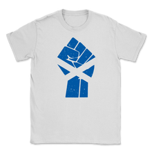 Load image into Gallery viewer, Still Yes Scotland IndyRef2 Aye Scottish Flag Unisex T-Shirt
