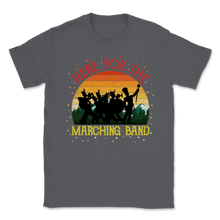 Load image into Gallery viewer, Here for Marching Band Vintage Retro Mom Marching Band Unisex T-Shirt
